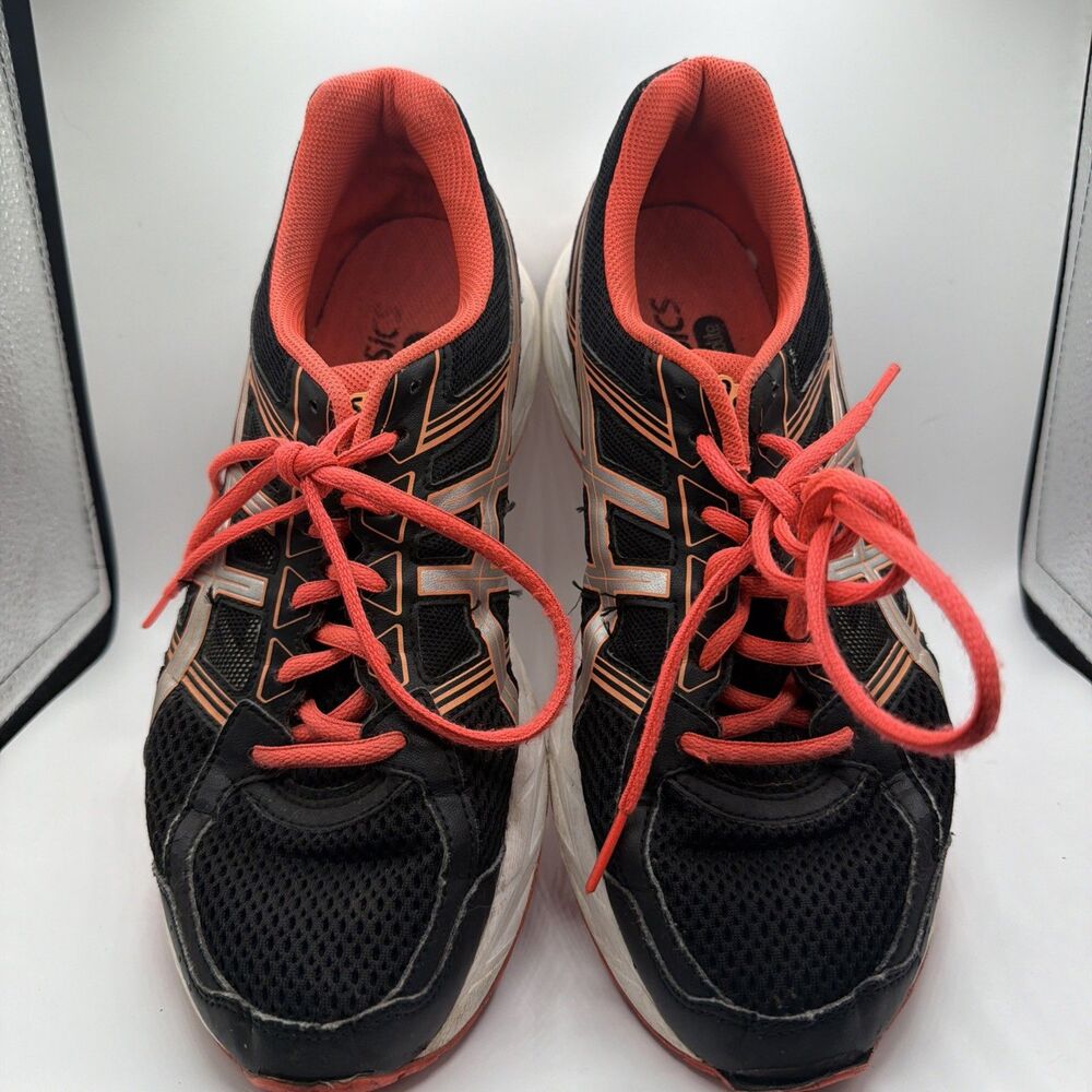 ASICS Gel-Contend 4‎ Running Shoes Womens 9.5 Orange Black